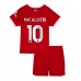 Maillot de foot Liverpool Alexis Mac Allister #10 Domicile vêtements enfant 2023-24 Manches Courtes (+ pantalon court)